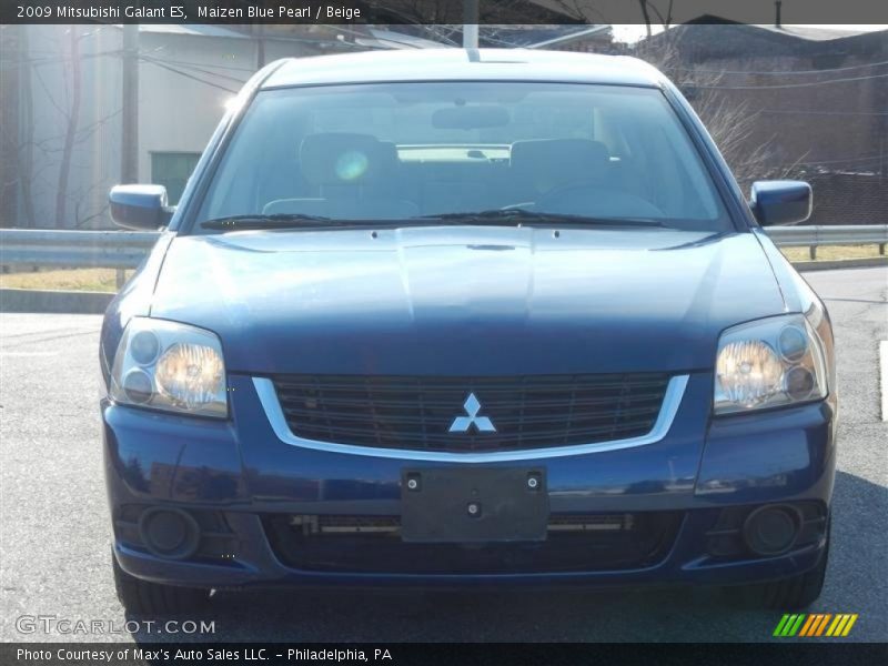 Maizen Blue Pearl / Beige 2009 Mitsubishi Galant ES