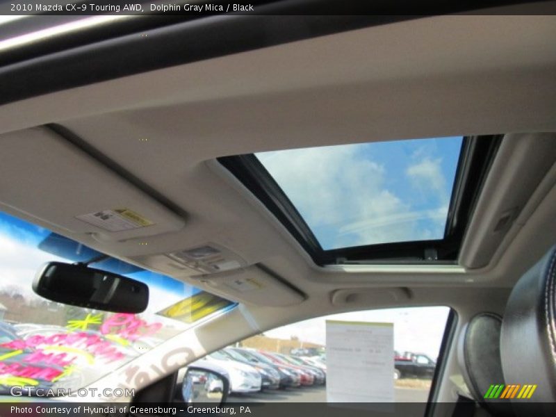 Dolphin Gray Mica / Black 2010 Mazda CX-9 Touring AWD