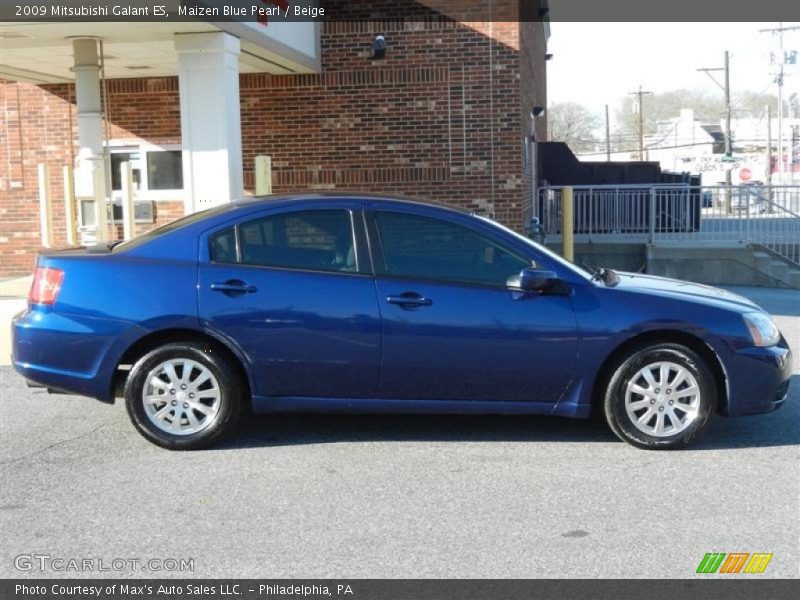 Maizen Blue Pearl / Beige 2009 Mitsubishi Galant ES