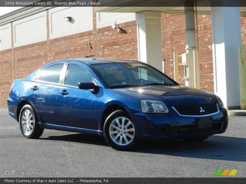 Maizen Blue Pearl / Beige 2009 Mitsubishi Galant ES
