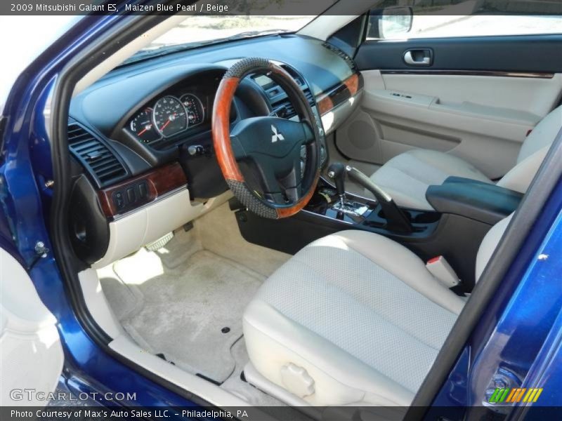 Maizen Blue Pearl / Beige 2009 Mitsubishi Galant ES