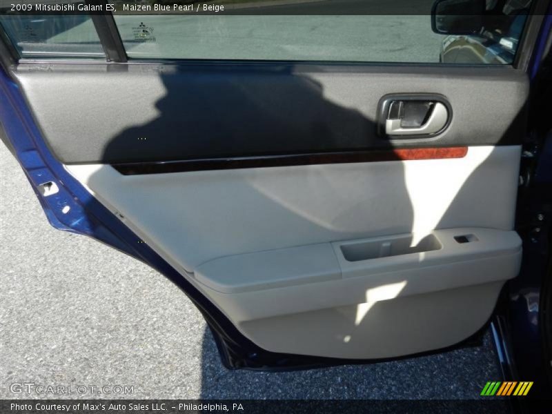 Maizen Blue Pearl / Beige 2009 Mitsubishi Galant ES