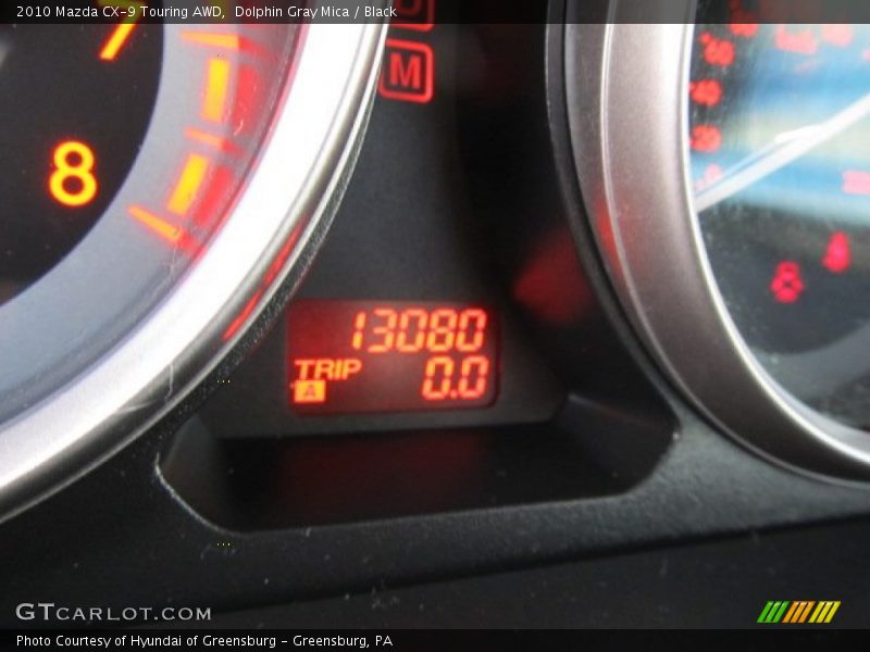 Dolphin Gray Mica / Black 2010 Mazda CX-9 Touring AWD
