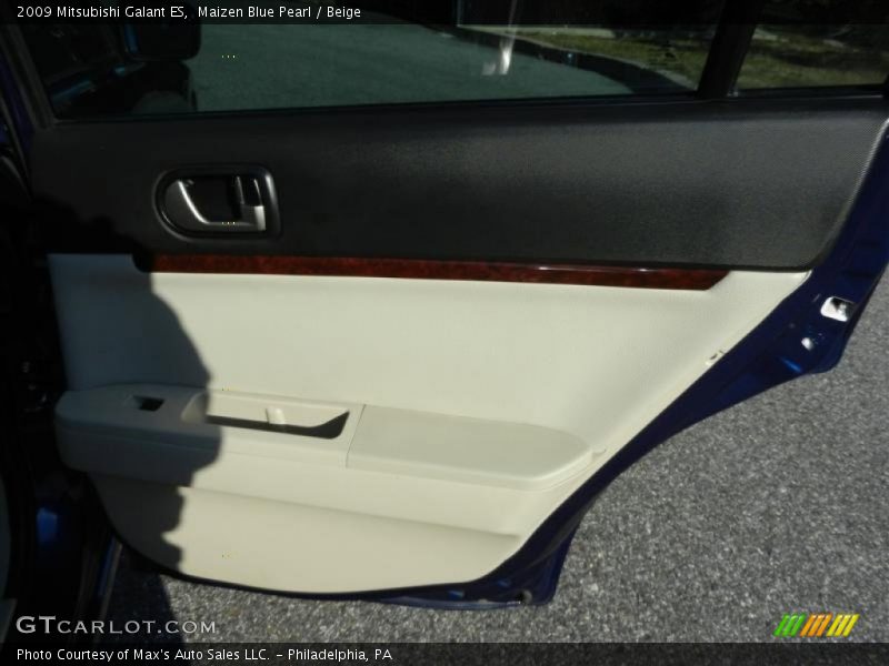 Maizen Blue Pearl / Beige 2009 Mitsubishi Galant ES