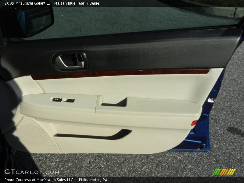 Maizen Blue Pearl / Beige 2009 Mitsubishi Galant ES