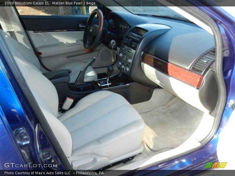 Maizen Blue Pearl / Beige 2009 Mitsubishi Galant ES
