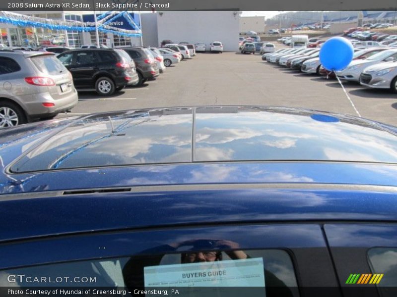 Black Sapphire / Charcoal 2008 Saturn Astra XR Sedan