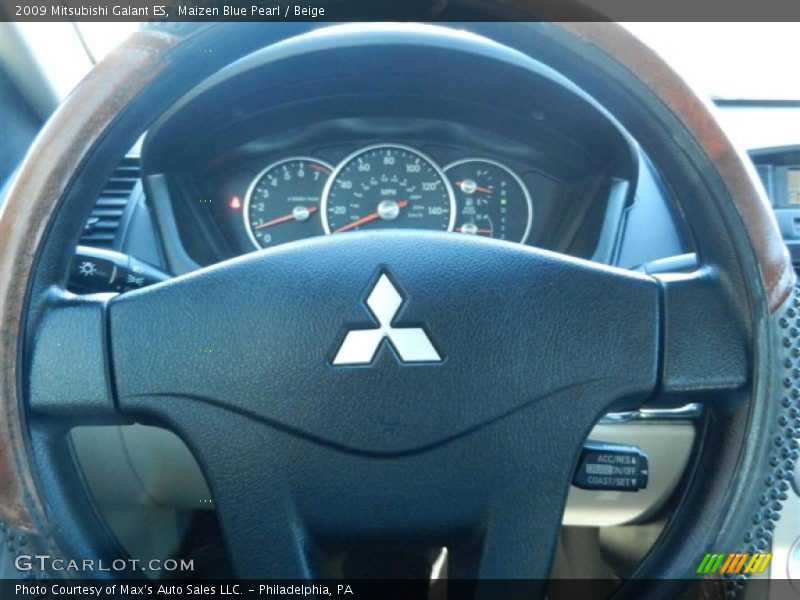Maizen Blue Pearl / Beige 2009 Mitsubishi Galant ES