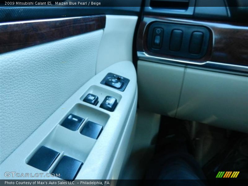Maizen Blue Pearl / Beige 2009 Mitsubishi Galant ES