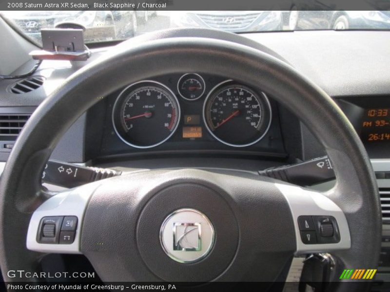 Black Sapphire / Charcoal 2008 Saturn Astra XR Sedan