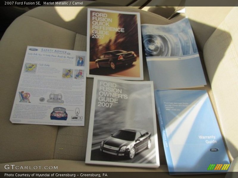 Books/Manuals of 2007 Fusion SE