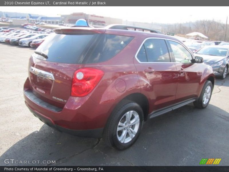 Cardinal Red Metallic / Jet Black 2010 Chevrolet Equinox LT