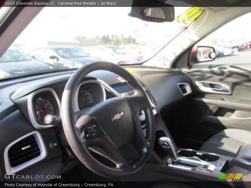 Cardinal Red Metallic / Jet Black 2010 Chevrolet Equinox LT
