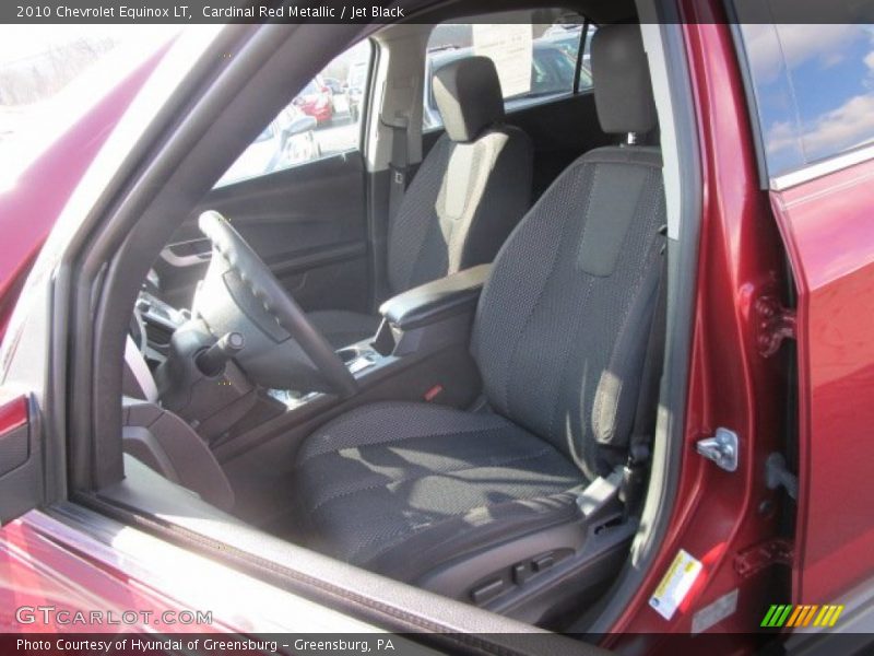 Cardinal Red Metallic / Jet Black 2010 Chevrolet Equinox LT