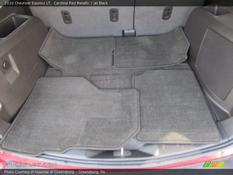 Cardinal Red Metallic / Jet Black 2010 Chevrolet Equinox LT