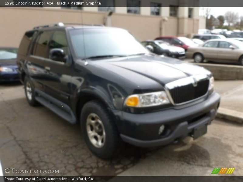 Black / Medium Graphite 1998 Lincoln Navigator 4x4