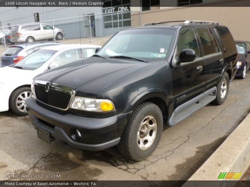 Black / Medium Graphite 1998 Lincoln Navigator 4x4