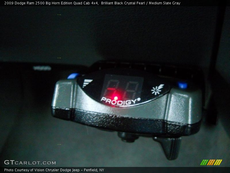 Brilliant Black Crystal Pearl / Medium Slate Gray 2009 Dodge Ram 2500 Big Horn Edition Quad Cab 4x4