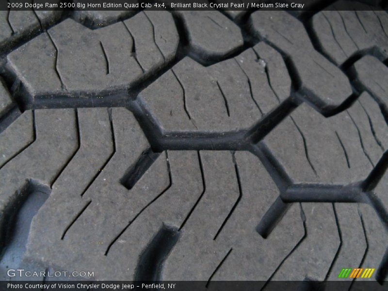 Brilliant Black Crystal Pearl / Medium Slate Gray 2009 Dodge Ram 2500 Big Horn Edition Quad Cab 4x4