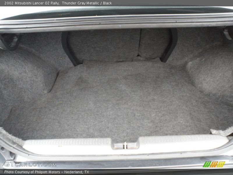 Thunder Gray Metallic / Black 2002 Mitsubishi Lancer OZ Rally