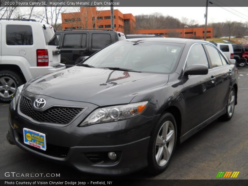 Magnetic Gray Metallic / Dark Charcoal 2010 Toyota Camry SE