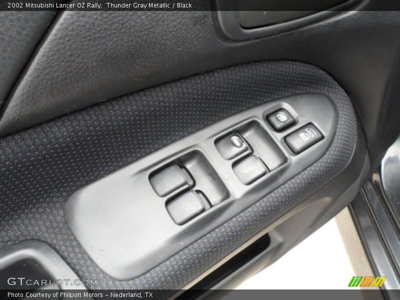 Thunder Gray Metallic / Black 2002 Mitsubishi Lancer OZ Rally