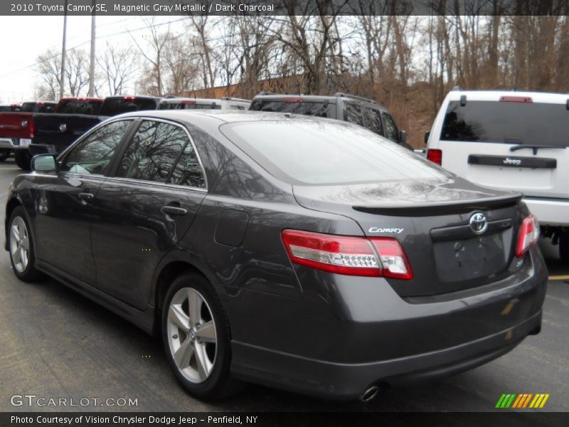 Magnetic Gray Metallic / Dark Charcoal 2010 Toyota Camry SE