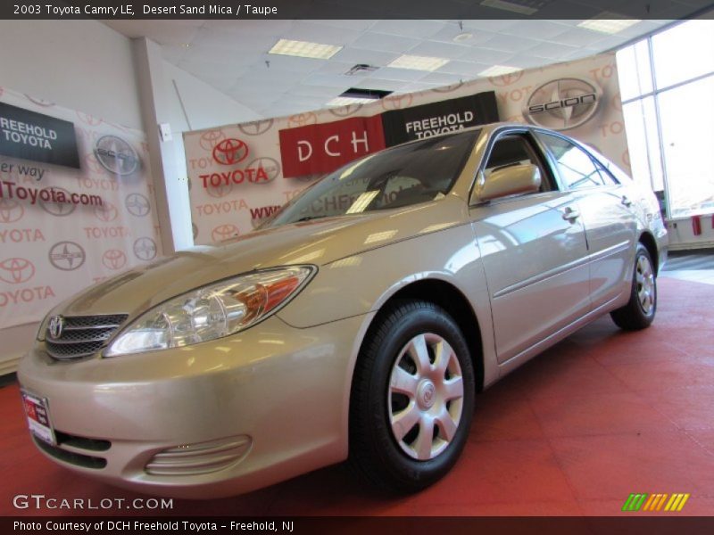 Desert Sand Mica / Taupe 2003 Toyota Camry LE