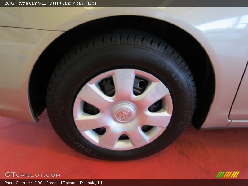 Desert Sand Mica / Taupe 2003 Toyota Camry LE