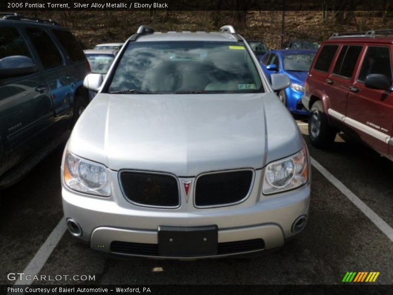 Silver Alloy Metallic / Ebony Black 2006 Pontiac Torrent