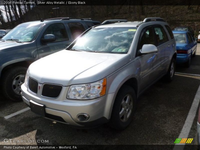 Silver Alloy Metallic / Ebony Black 2006 Pontiac Torrent