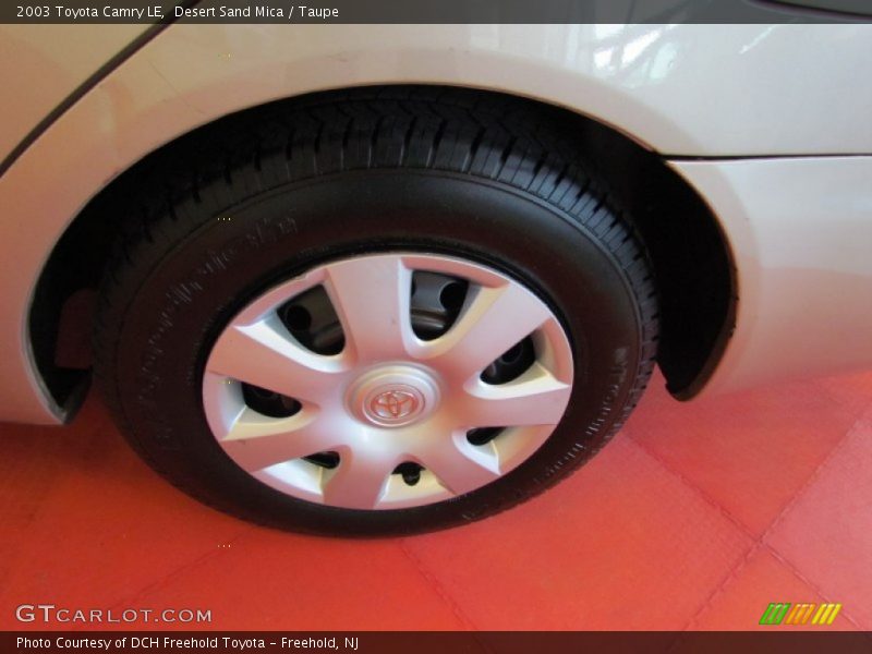 Desert Sand Mica / Taupe 2003 Toyota Camry LE