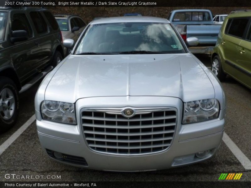 Bright Silver Metallic / Dark Slate Gray/Light Graystone 2007 Chrysler 300 Touring