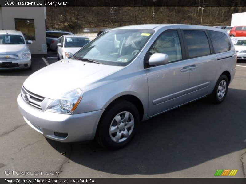 Silver / Gray 2006 Kia Sedona LX