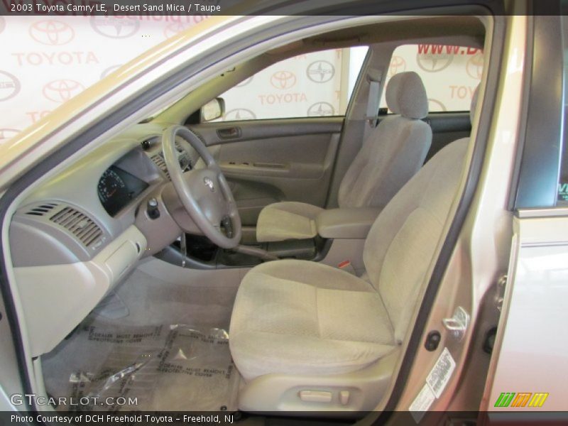 Desert Sand Mica / Taupe 2003 Toyota Camry LE