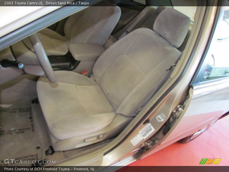 Desert Sand Mica / Taupe 2003 Toyota Camry LE