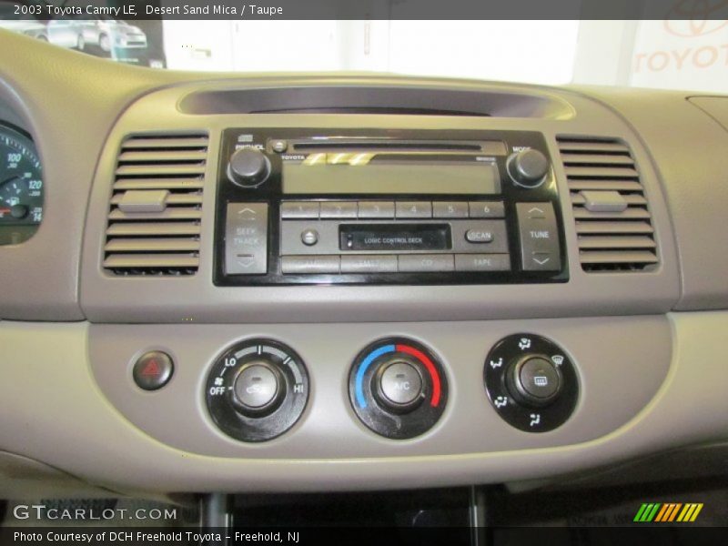 Desert Sand Mica / Taupe 2003 Toyota Camry LE