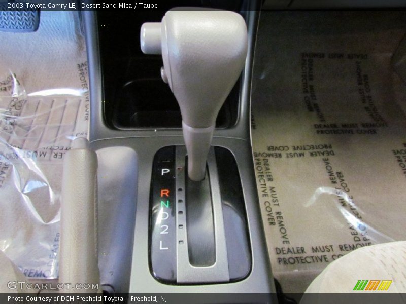 Desert Sand Mica / Taupe 2003 Toyota Camry LE