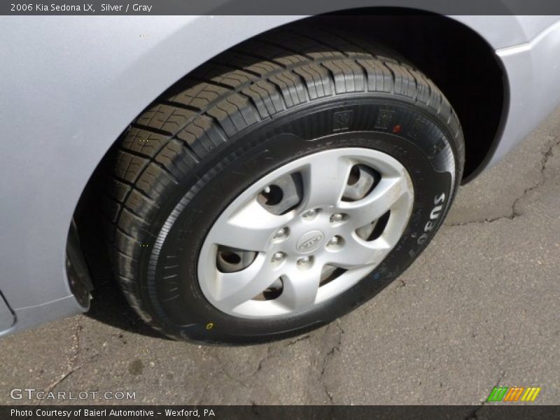 Silver / Gray 2006 Kia Sedona LX