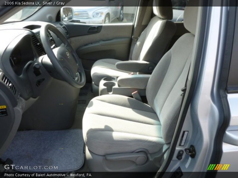 Silver / Gray 2006 Kia Sedona LX