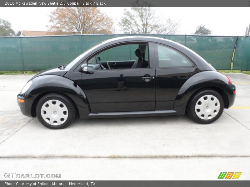 Black / Black 2010 Volkswagen New Beetle 2.5 Coupe