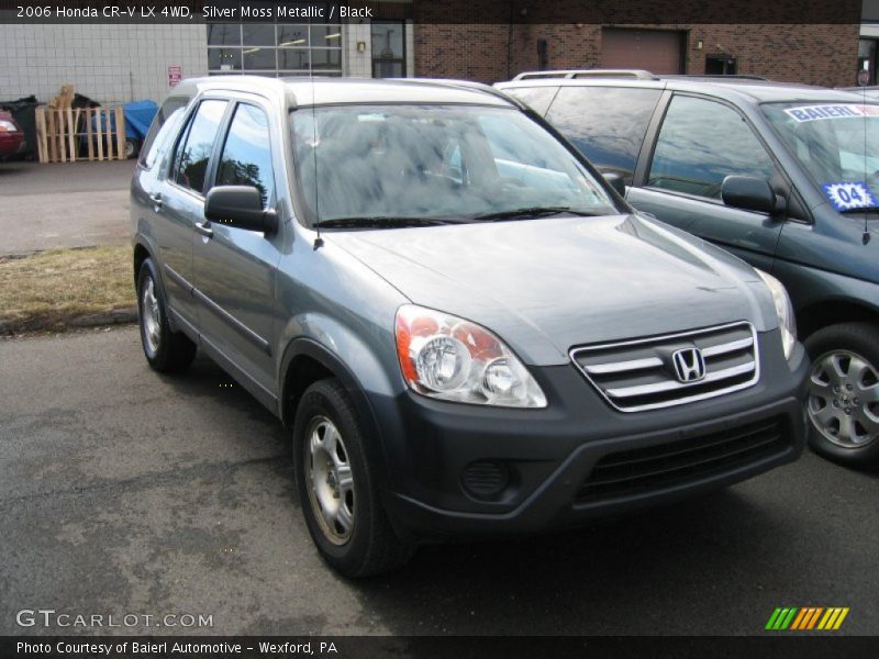 Silver Moss Metallic / Black 2006 Honda CR-V LX 4WD