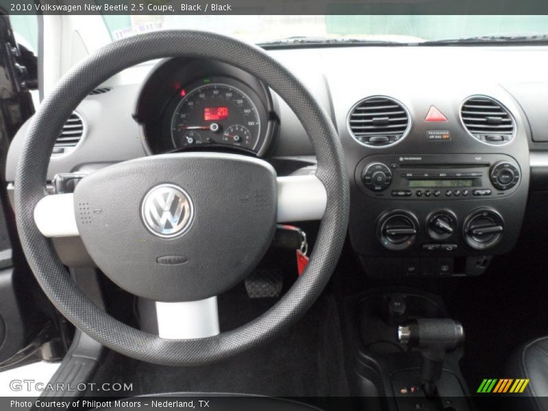 Black / Black 2010 Volkswagen New Beetle 2.5 Coupe