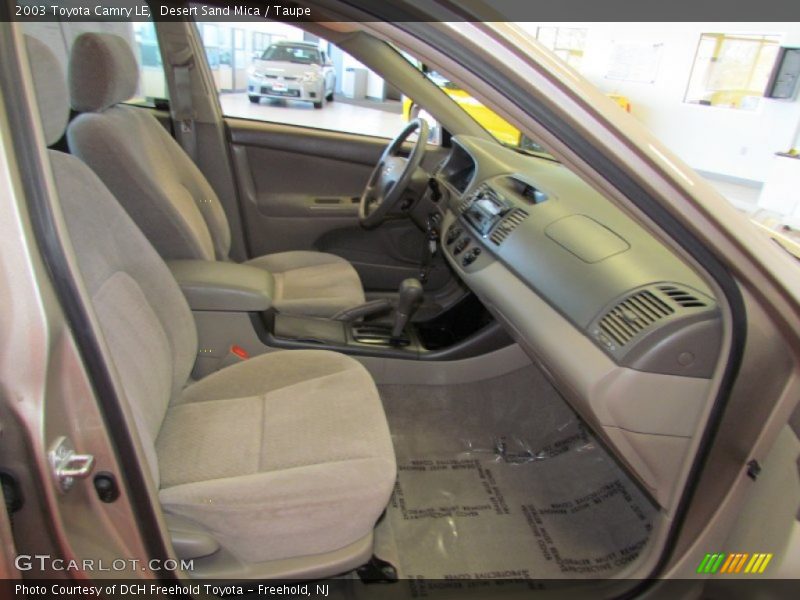 Desert Sand Mica / Taupe 2003 Toyota Camry LE