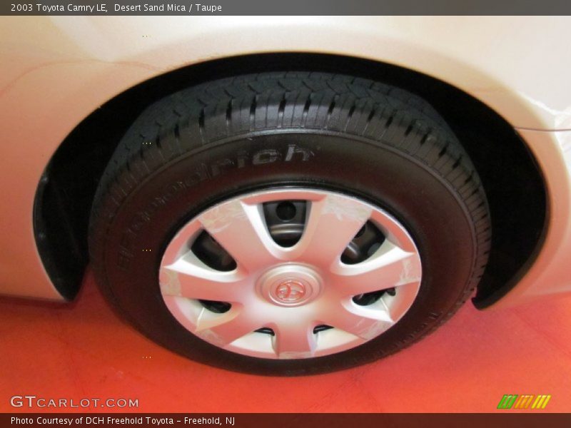 Desert Sand Mica / Taupe 2003 Toyota Camry LE