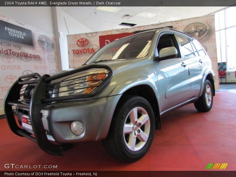 Everglade Green Metallic / Dark Charcoal 2004 Toyota RAV4 4WD