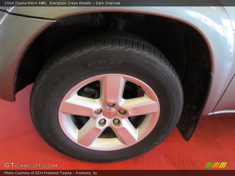 Everglade Green Metallic / Dark Charcoal 2004 Toyota RAV4 4WD