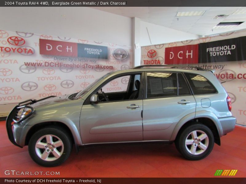 Everglade Green Metallic / Dark Charcoal 2004 Toyota RAV4 4WD