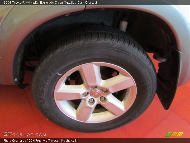 Everglade Green Metallic / Dark Charcoal 2004 Toyota RAV4 4WD