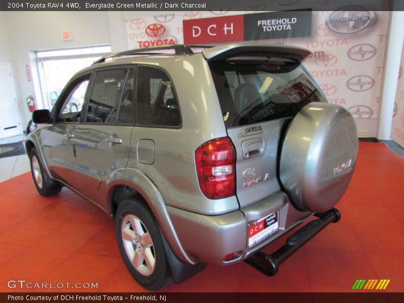 Everglade Green Metallic / Dark Charcoal 2004 Toyota RAV4 4WD